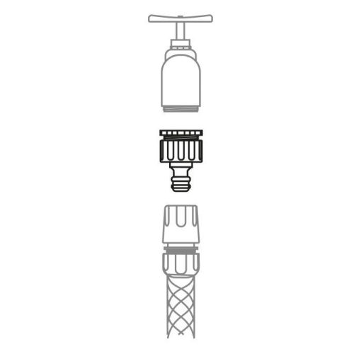 Adaptador  reductor 1/2-3/4 ABS