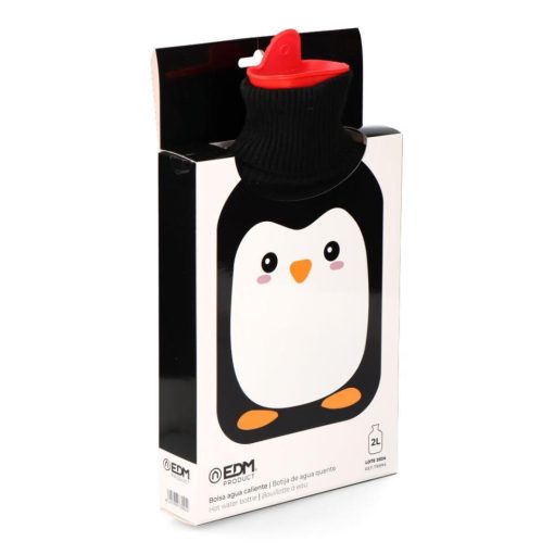 Bolsa de agua caliente pinguino 2L