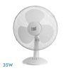 Ventilador sobremesa Cape mediano Blanco 35w
