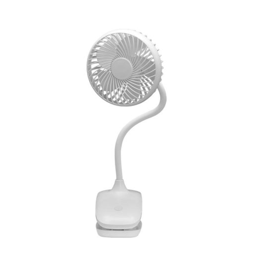 Ventilador sobremesa con pinza Sines Blanco