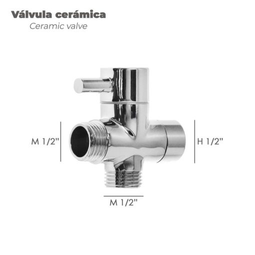 Ducha Bidet wc con válvula