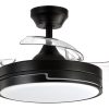 Ventilador DC 48w Olimpia negro