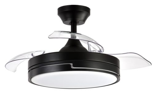Ventilador DC 48w Olimpia negro