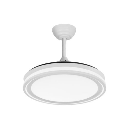 Ventilador Dc Bandido 59w Blanco 4aspas 107d 5900l