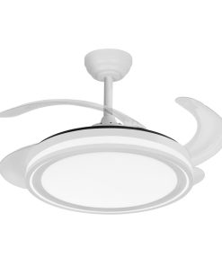 Ventilador Dc Bandido 59w Blanco 4aspas 107d 5900l