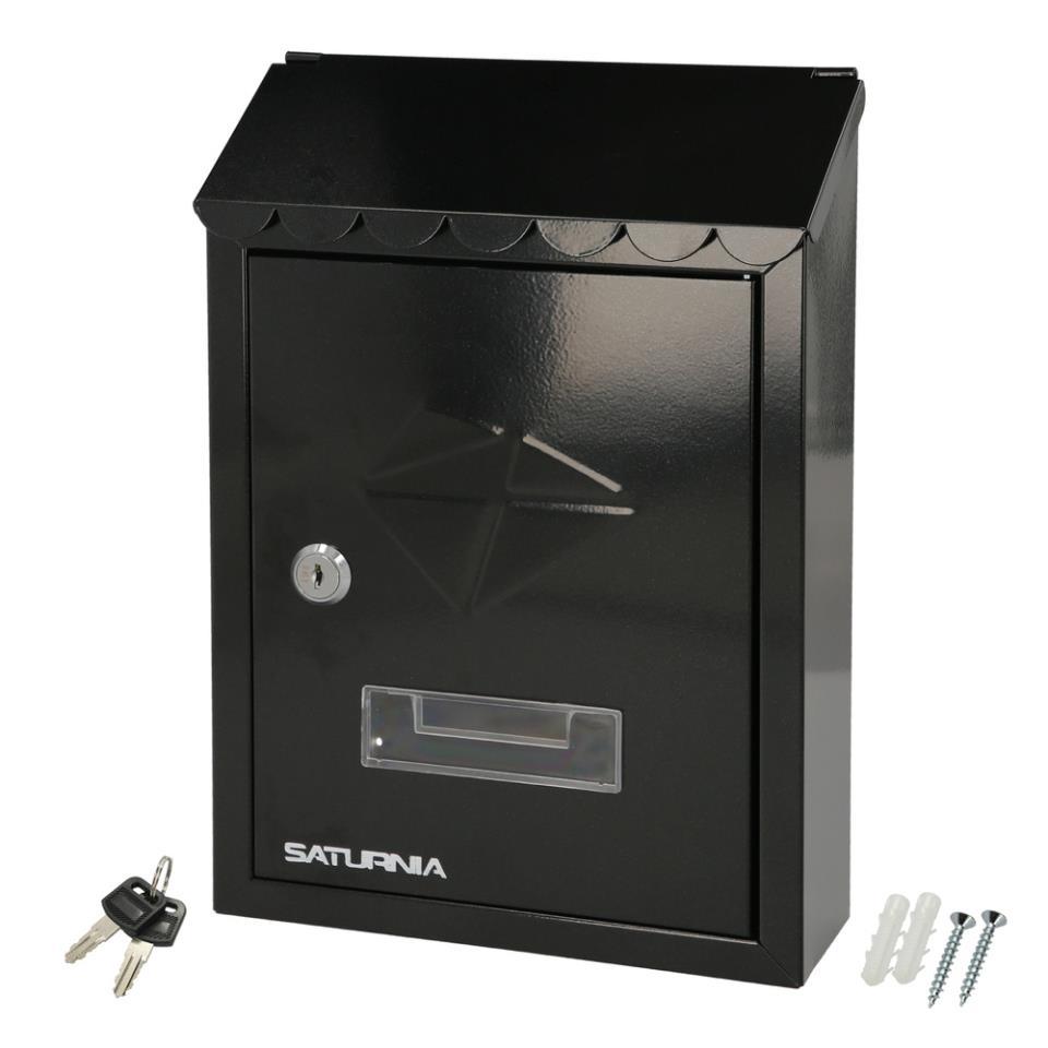 BUZON RESIDENCE 205X70X300mm NEGRO