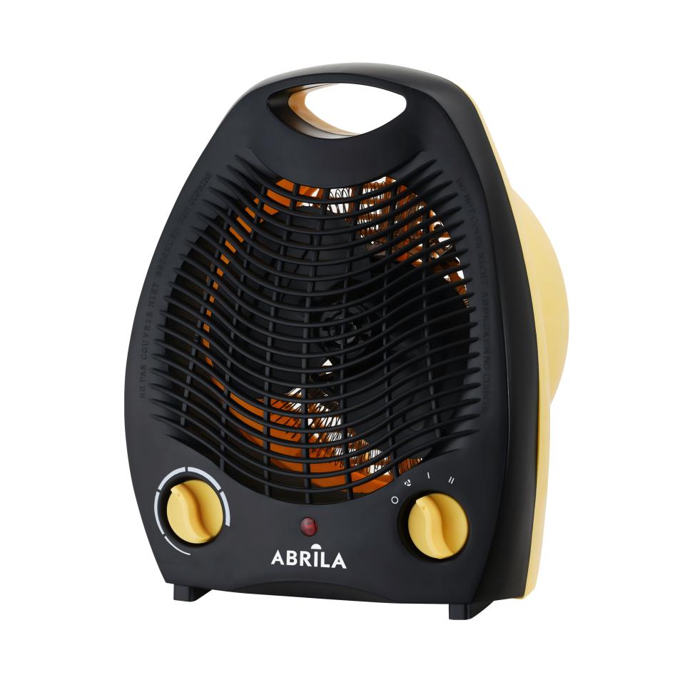 Termo Ventilador Eléctrico Lubian 2000w Amarillo