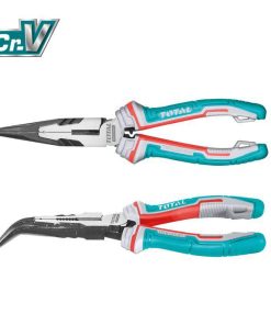 Alicate boca plana curva 160mm THT24616 Total